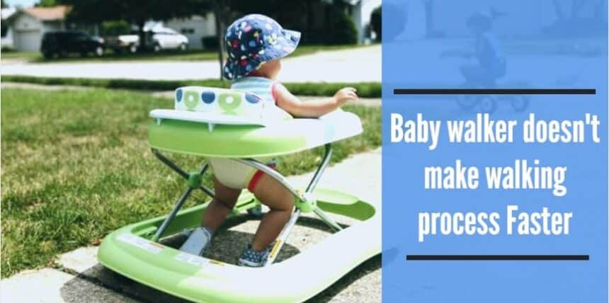 using baby walker good or bad