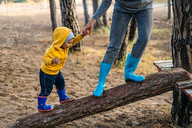 Camping with a baby in cold weather