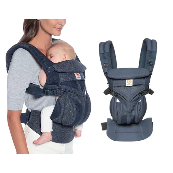 Ergobaby Omni 360 All-Position Baby Carrier for Newborn with Lumbar Support