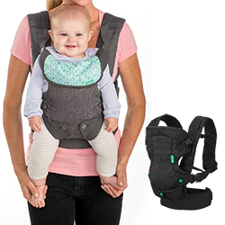 Infantino Flip Advanced 4-in-1 baby Carrier for petite mom
