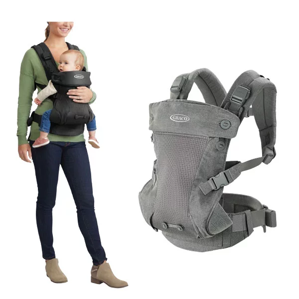 Graco Cradle Me 4 in 1 Baby Carrier for healthy hip