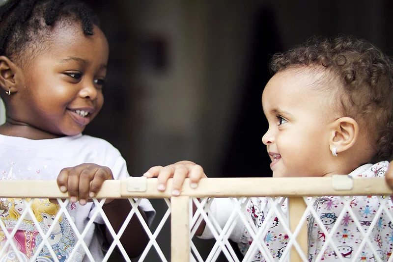 You need an extra tall baby gate to stop baby climbing the gate