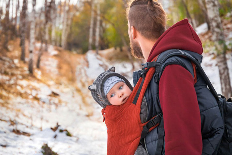 Babywearing leads to attachment parenting