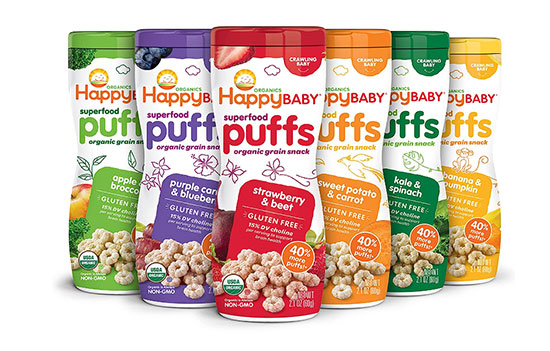 Happy Baby Organics Superfood Puffs